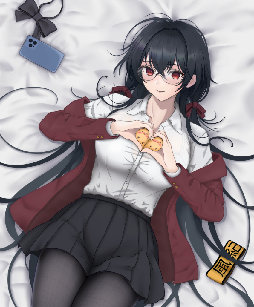 1girl, absurdres, animal_ears, armband, azur_lane, black_bow, black_bowtie, black_pantyhose