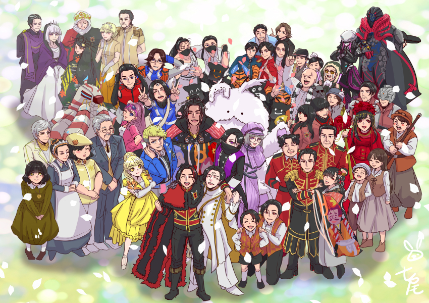 absurdres, akka_(king-ohger), boone, boshimar, causus_husty, cleo_urbanus, deed_(king-ohger), desnarak_viii