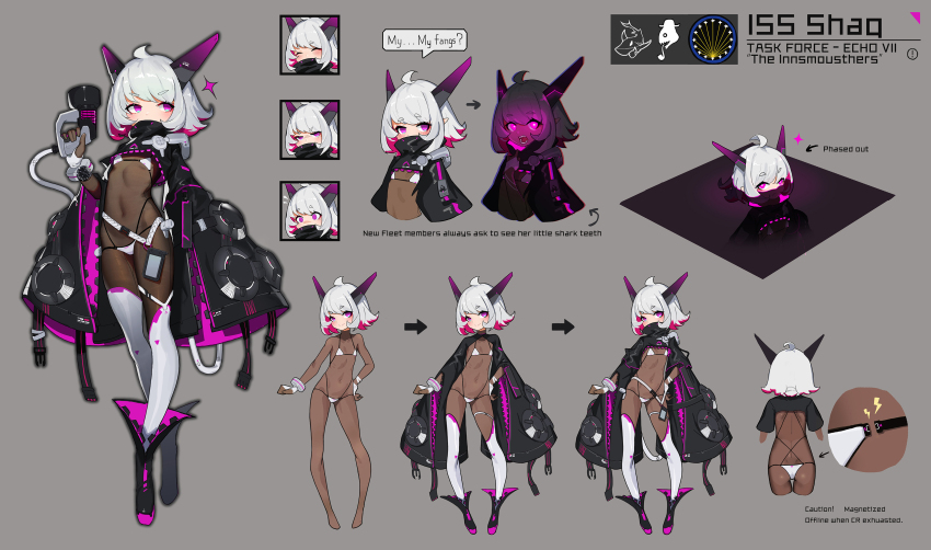 1girl, absurdres, arrow_(symbol), ass, black_bodysuit, bodystocking, bodysuit, bra