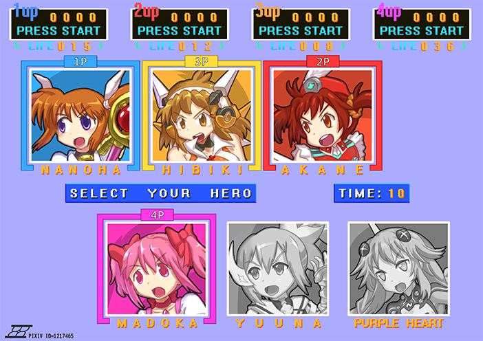 brown_hair, character_select, choujigen_game_neptune, crossover, heei_juun, isshiki_akane, kamen_rider, kamen_rider_(1st_series)