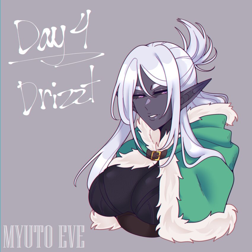 1girl, absurdres, artist_name, black_sclera, breasts, character_name, colored_sclera, colored_skin