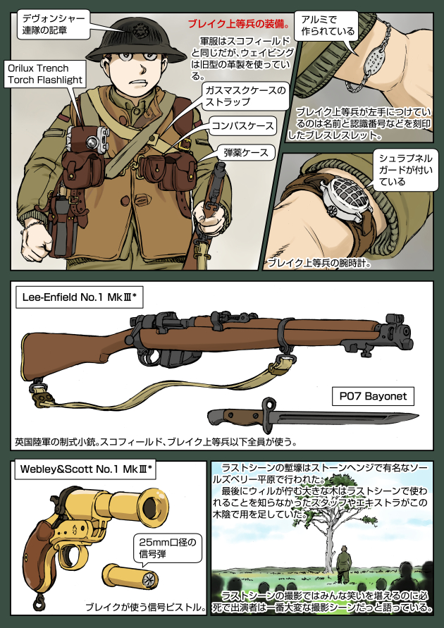 1917_(movie), 6+boys, ammunition, ammunition_focus, ammunition_name, ammunition_profile, bayonet, bolt-action_rifle