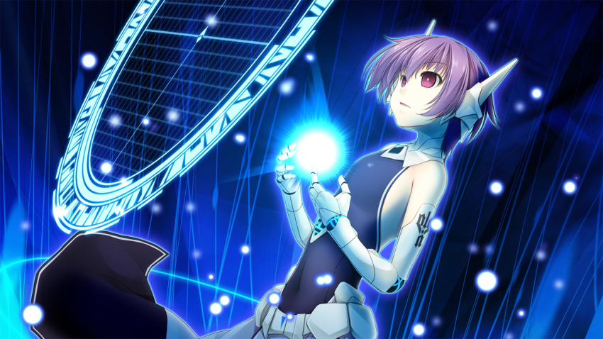1girl, astel(wizards_symphony), atelier-moo, bare_shoulders, cowboy_shot, dungeon, empty_eyes, energy_ball