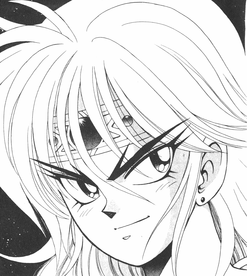 demon_boy, inugami_(zenki), kishin_douji_zenki, kuroiwa_yoshihiro, long_hair, monochrome, tagme, very_long_hair