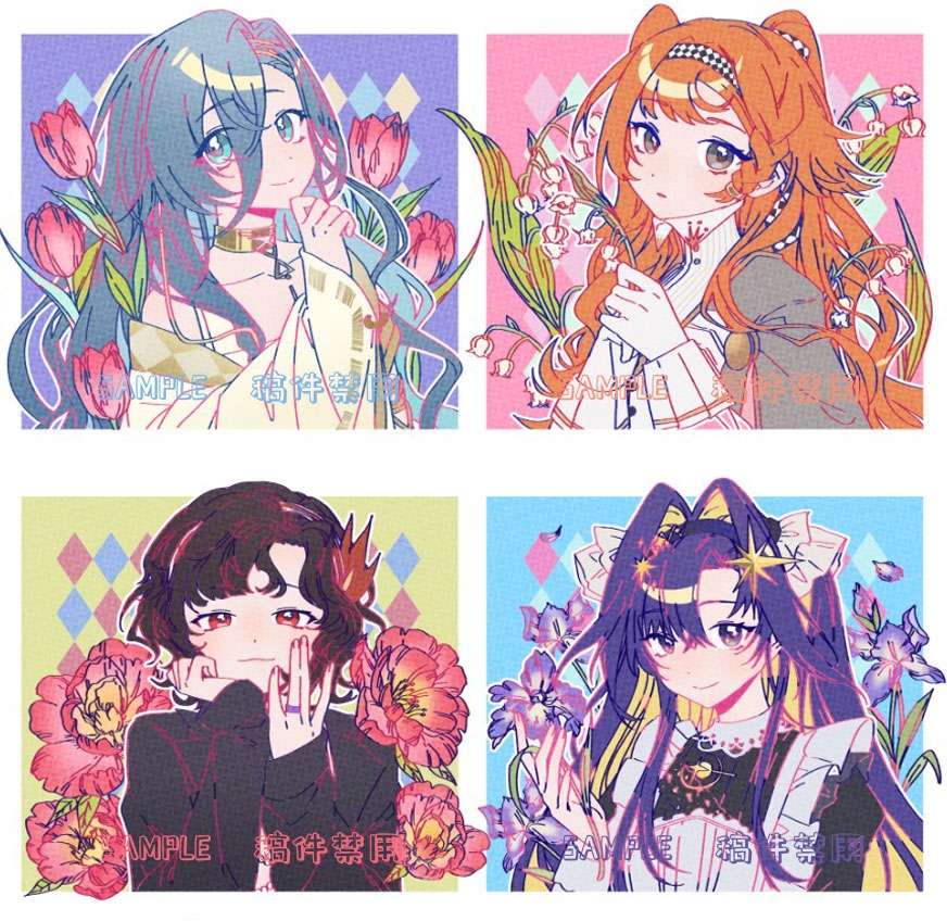 37_(reverse:1999), 4girls, :3, :o, \||/, ancient_greek_clothes, apron, black_coat