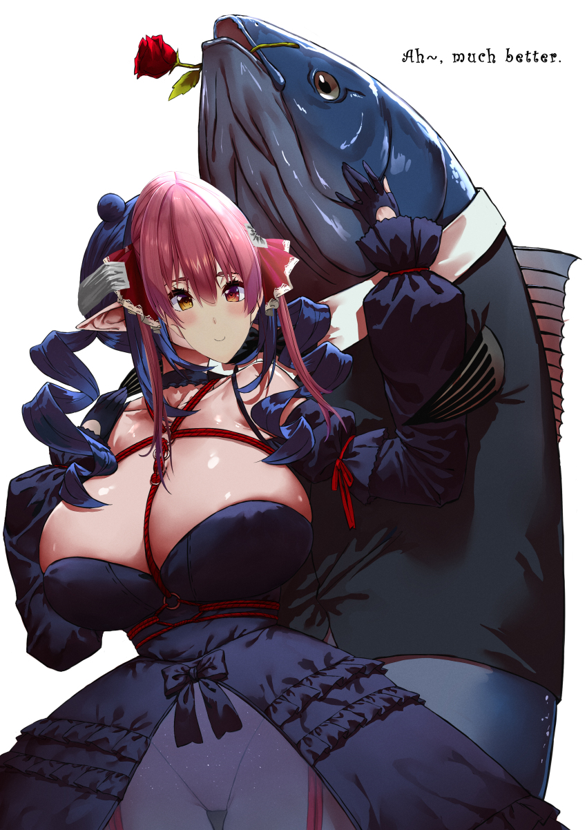 1boy, 1girl, absurdres, black_bow, black_collar, black_dress, black_gloves, black_jacket