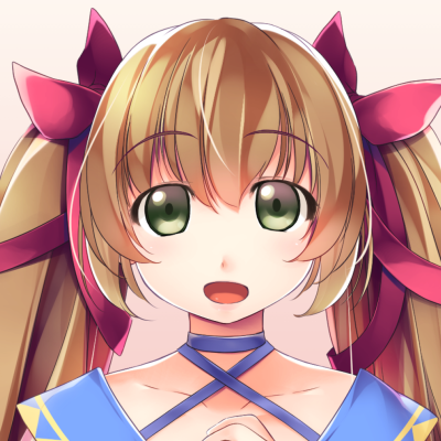 1girl, atelier-moo, brown_hair, carol_(our_battle_has_just_begun!), collarbone, green_eyes, hair_between_eyes, hair_ribbon