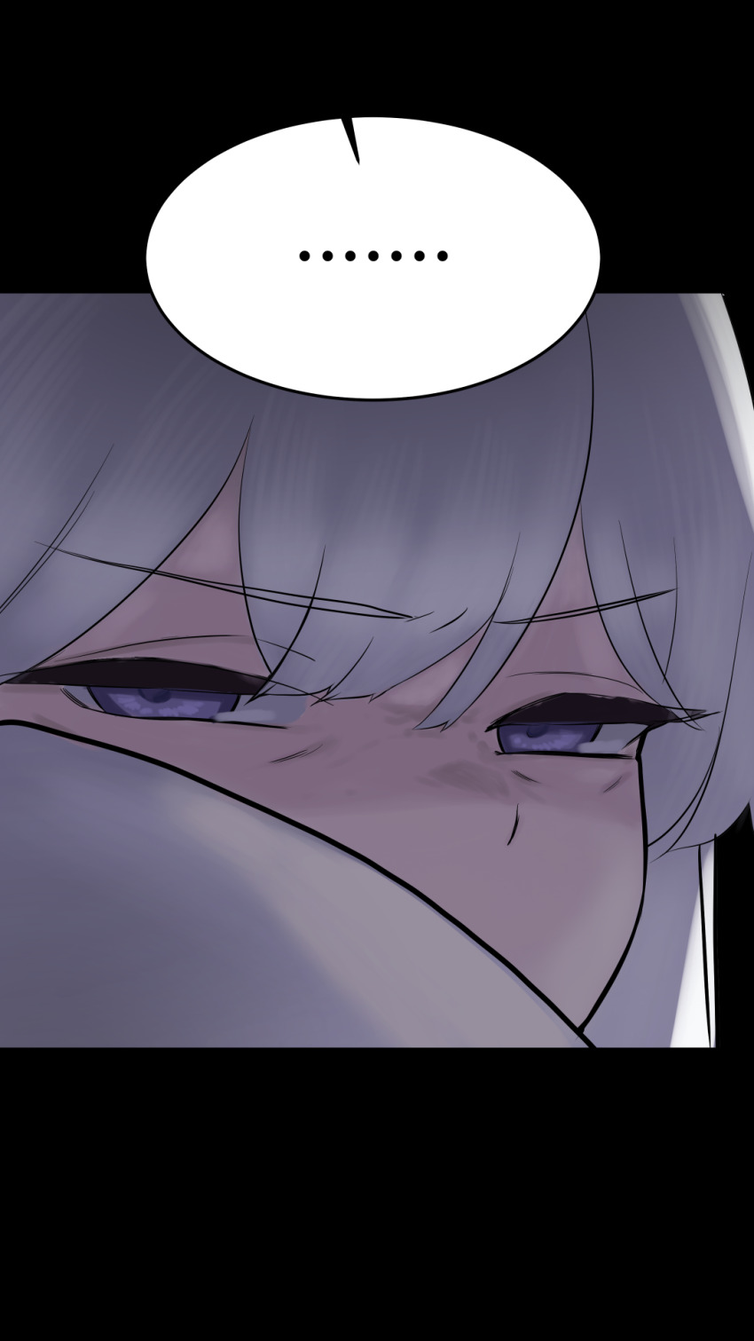 ..., 1girl, blue_archive, butayaro_kr, close-up, frown, highres, jealous