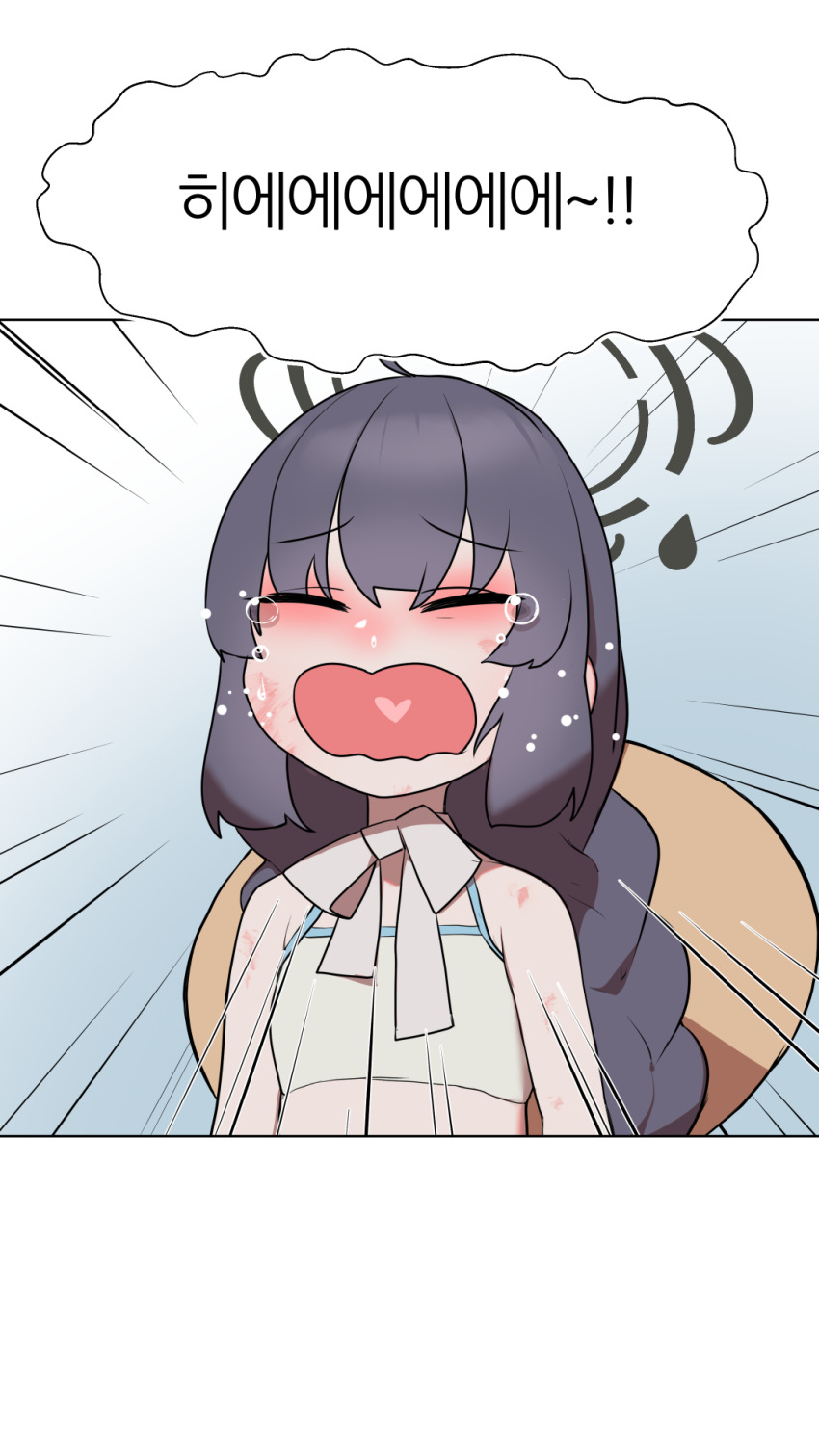 1girl, bare_arms, bare_shoulders, bikini, black_hair, blue_archive, braid, butayaro_kr