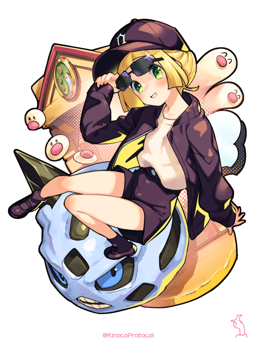 alternate_costume, blonde_hair, coral_(pokemon), coral_(pokemon)_(cosplay), cosplay, donquixote_rocinante, gen_3_pokemon, glalie
