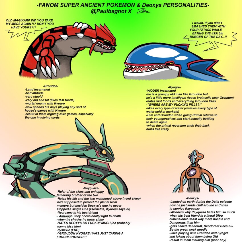 alien, anger_vein, angry, deoxys, deoxys_(normal), disgust, dragon, english_text