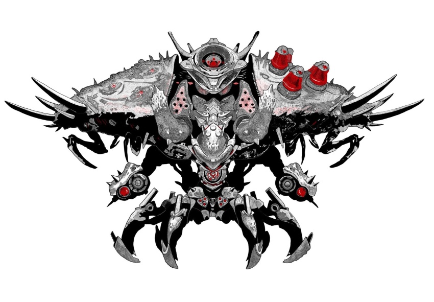 blacksmith_(nikke), goddess_of_victory:_nikke, highres, nikke_landeater, non-humanoid_robot, robot, tagme