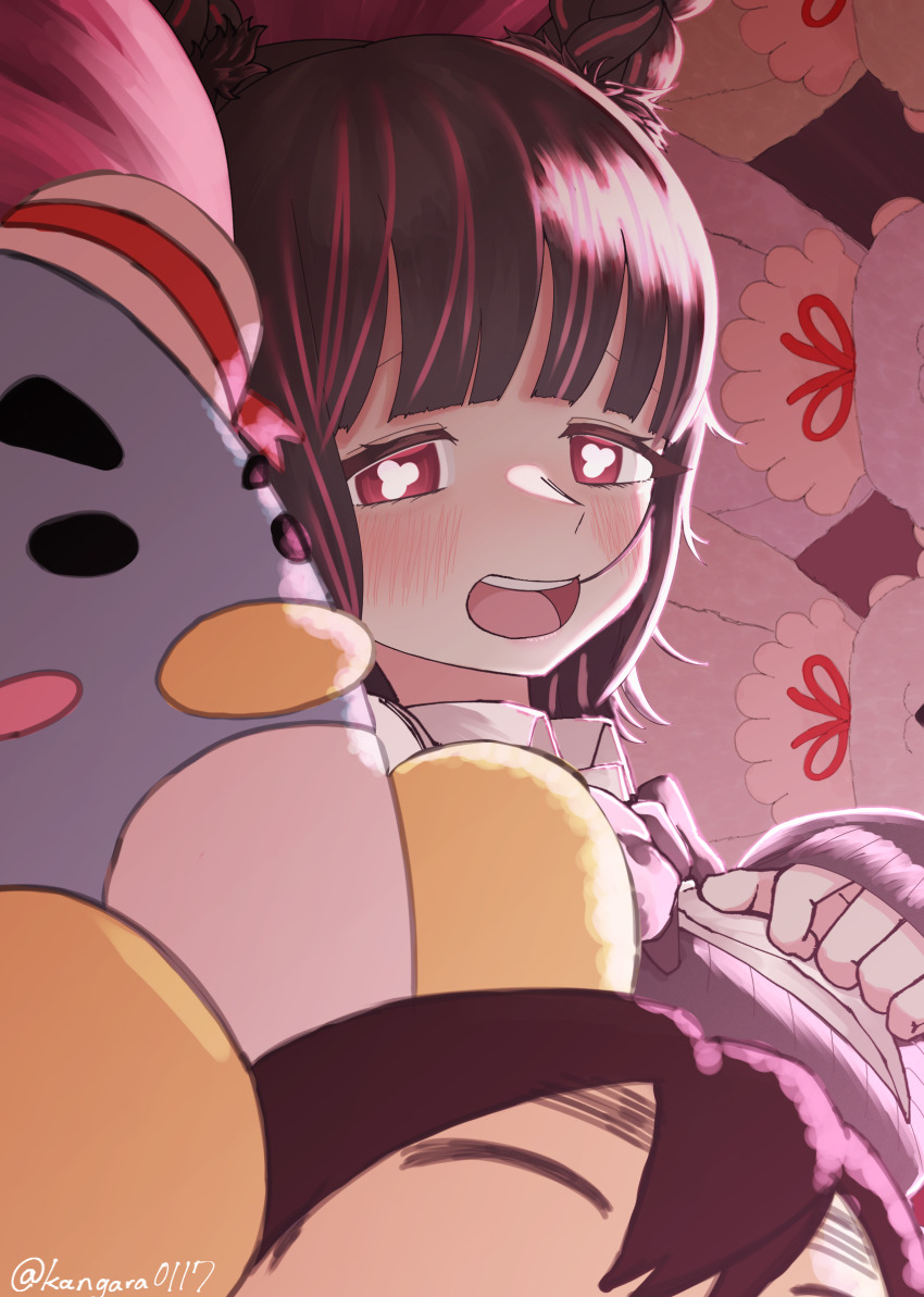 1girl, absurdres, blush, highres, kangara0117, kimi_no_koto_ga_dai_dai_dai_dai_daisuki_na_100-nin_no_kanojo, smile, unusual_pupils