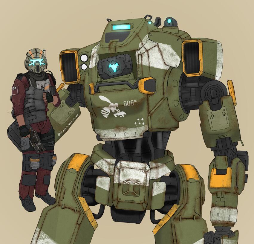 1boy, absurdres, art_nobody_wants_to_see, artist_name, assault_visor, b3_wingman_elite, black_gloves, blue_eyes