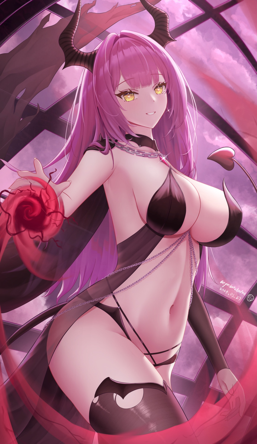 1girl, absurdres, artist_name, azur_lane, black_cape, breasts, brown_panties, brown_sleeves