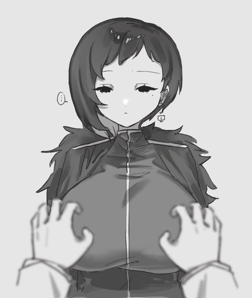 ..., 1boy, 1girl, ayin_(project_moon), binah_(project_moon), black_coat, black_dress, black_hair