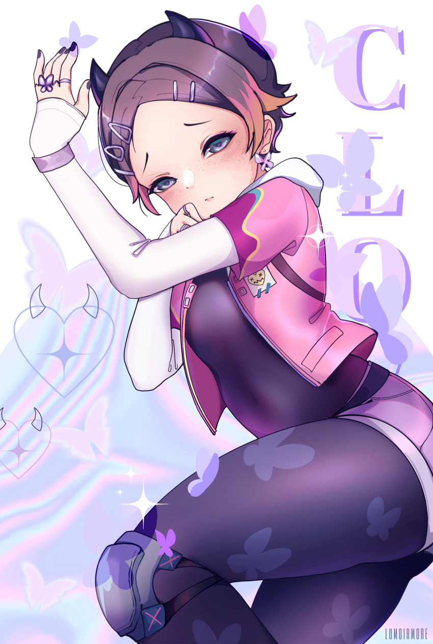 1girl, absurdres, animal_print, animification, artist_name, belt, black_belt, black_nails