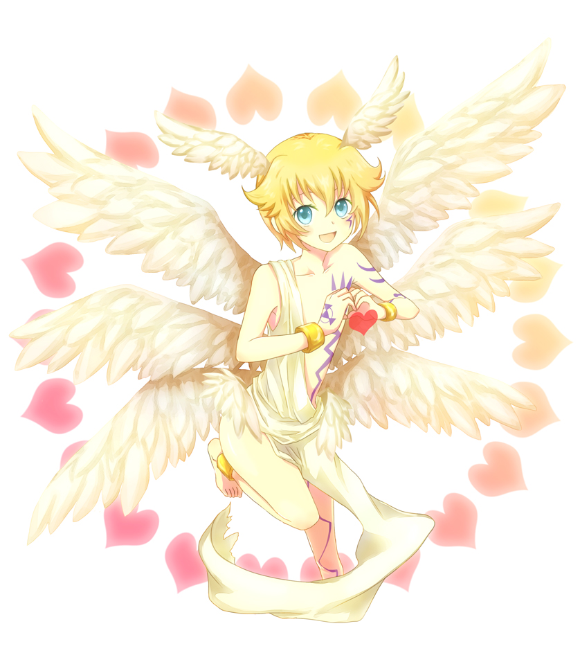 00s, 1boy, androgynous, angel, anklet, bad_id, bad_pixiv_id, barefoot