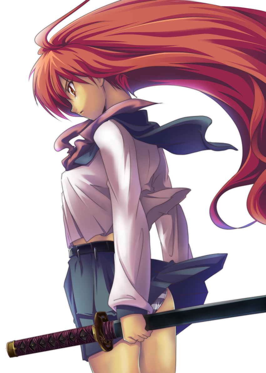 1girl, female_focus, highres, long_hair, muneshiro_(hitsuji_kikaku), original, panties, pantyshot