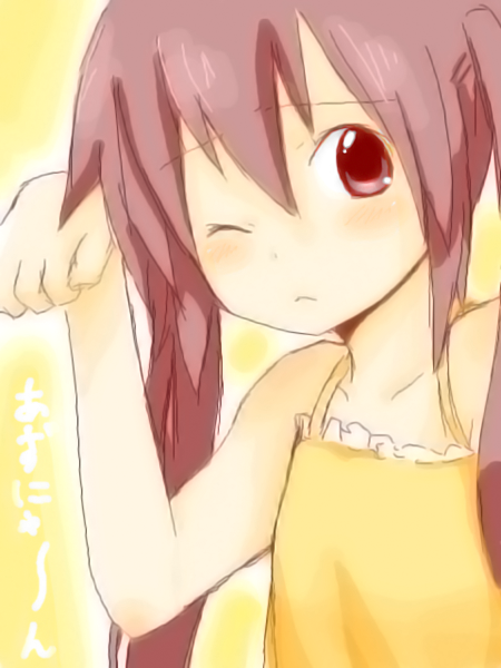 animal_ears, bad_id, bad_pixiv_id, brown_eyes, brown_hair, cat_ears, izumi_(q!), k-on!