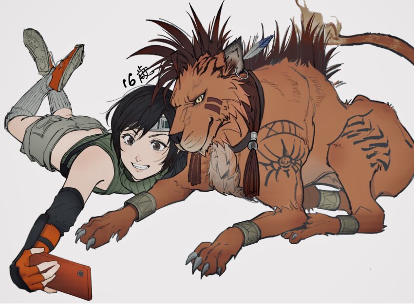 1girl, absurdres, animal, black_hair, bracelet, brown_eyes, commentary_request, cropped_sweater