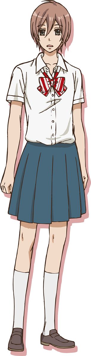 1girl, ookami_shoujo_to_kuro_ouji, sanda_ayumi_(ookami_shoujo), solo, white_background