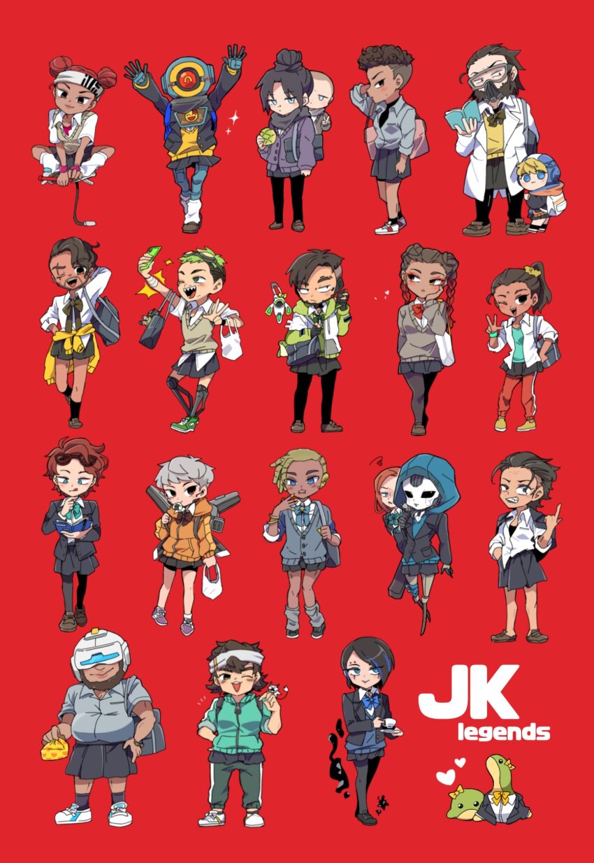 aged_down, alternate_costume, animification, apex_legends, aqua_jacket, ash's_rat_(apex_legends), ash_(titanfall_2), ashleigh_reid