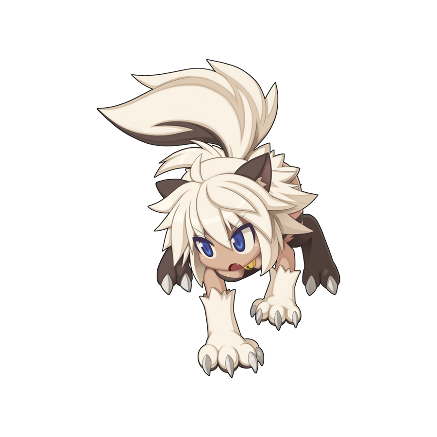 1girl, all_fours, animal_ears, animal_feet, animal_hands, bell, blue_eyes, cat_ears