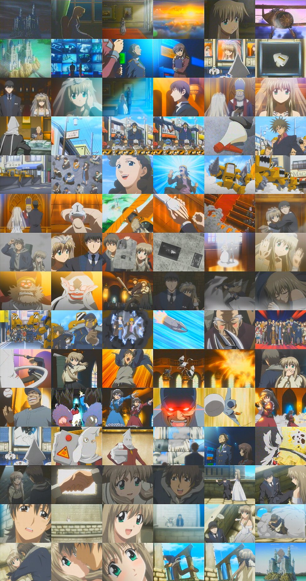 00s, 6+boys, 6+girls, anime_screenshot, collage, futaba_rentarou, futakoi, gensan