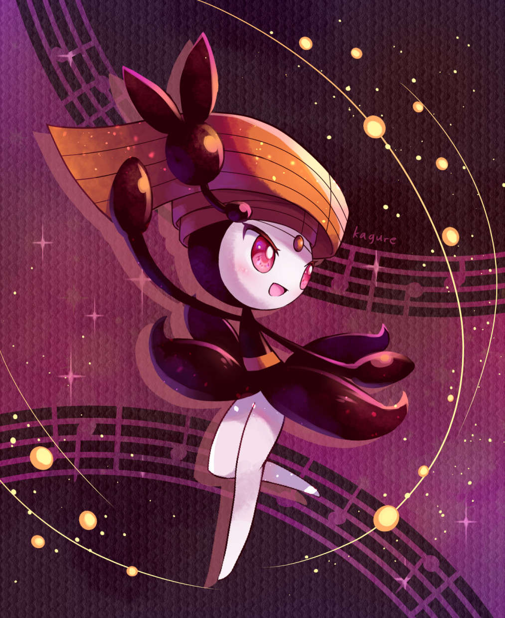 1girl, brown_eyes, brown_hair, dancing, fortissimo, full_body, gen_5_pokemon, hair_ornament