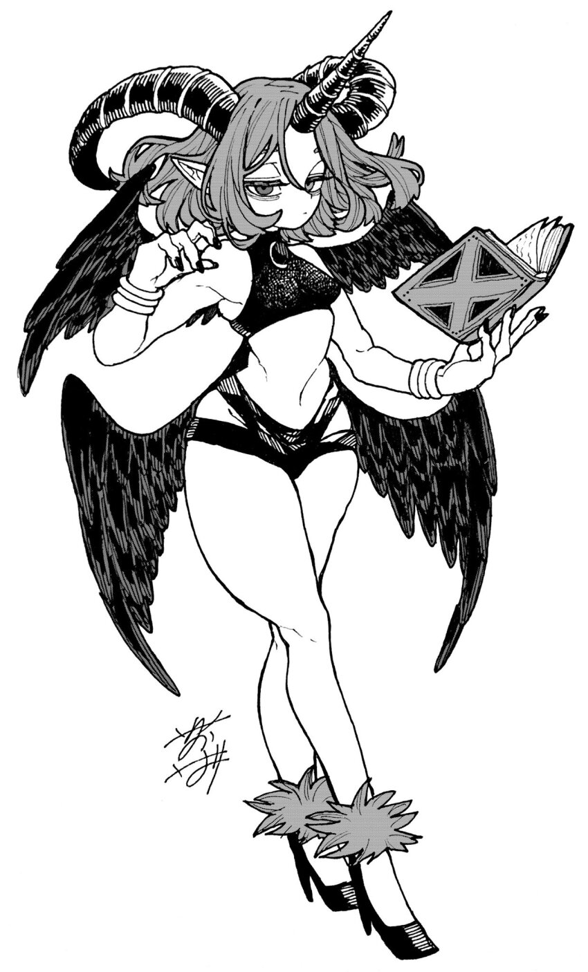 1girl, all_yellow777, bags_under_eyes, book, floating, floating_book, floating_object, full_body