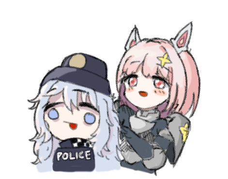 armor, black_bodysuit, blue_eyes, bodysuit, breastplate, bulletproof_vest, goddess_of_victory:_nikke, hair_ornament