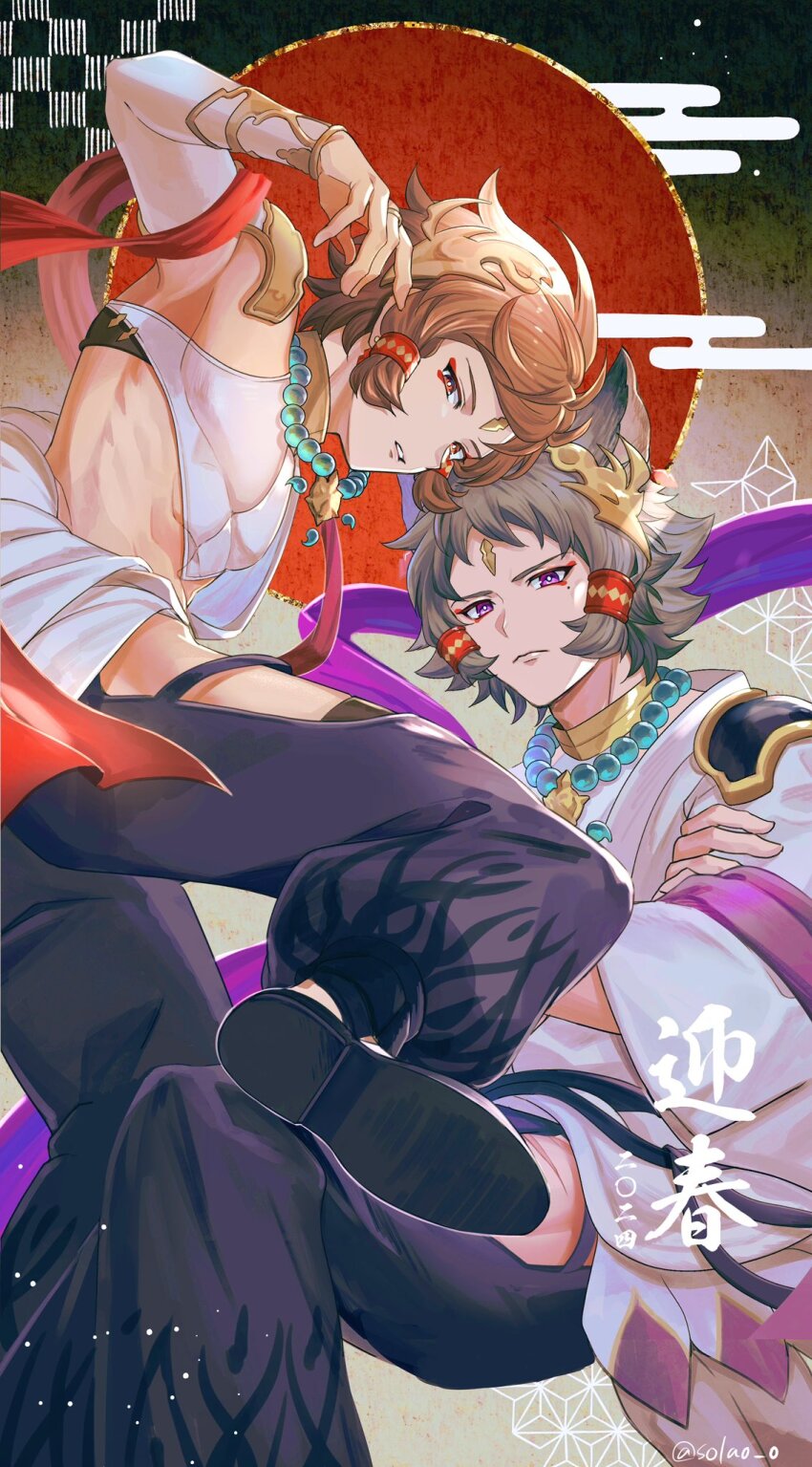 gran_(granblue_fantasy), granblue_fantasy, highres, seox_(granblue_fantasy), tagme, yamato_(granblue_fantasy)