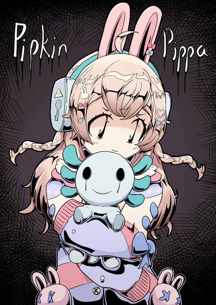 absurdres, animeretrograde, axolotl, hairbraid, highres, phase_connect, pipkin_pippa, pipkin_pippa_(1st_costume)