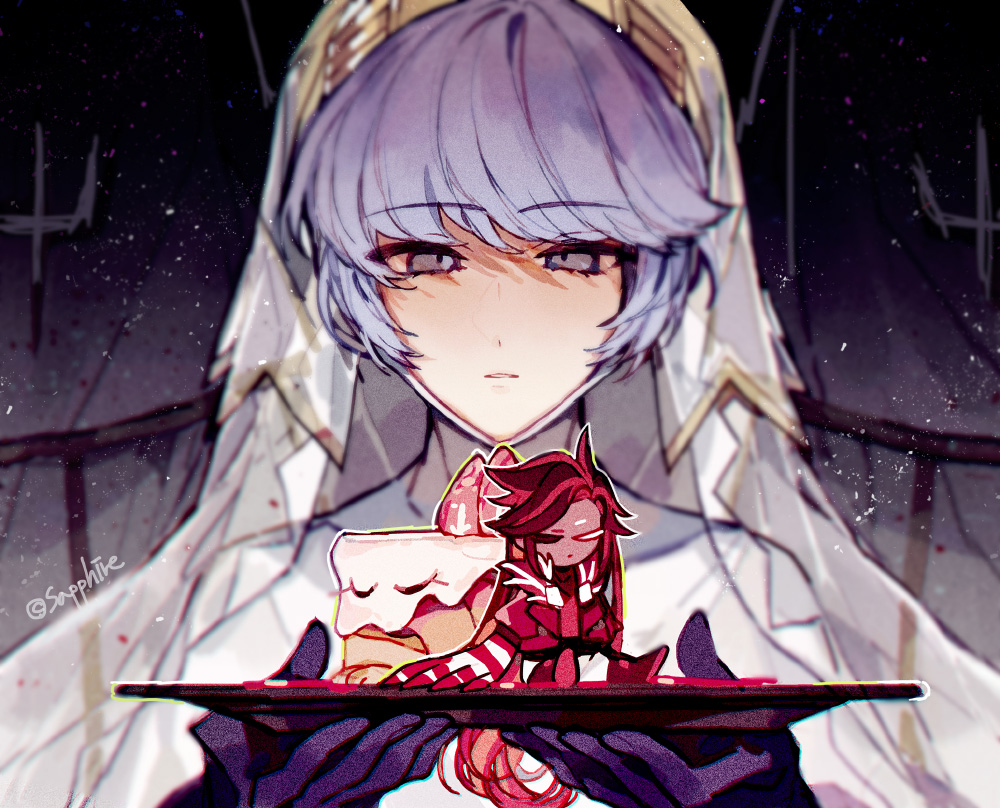 1boy, 1girl, boots, cake_hound, capelet, claws, cookie_run, cookie_run:_kingdom