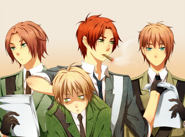 4boys, axis_powers_hetalia, male_focus, multiple_boys, north_ireland_(hetalia), scotland_(hetalia), united_kingdom_(hetalia), wales_(hetalia)