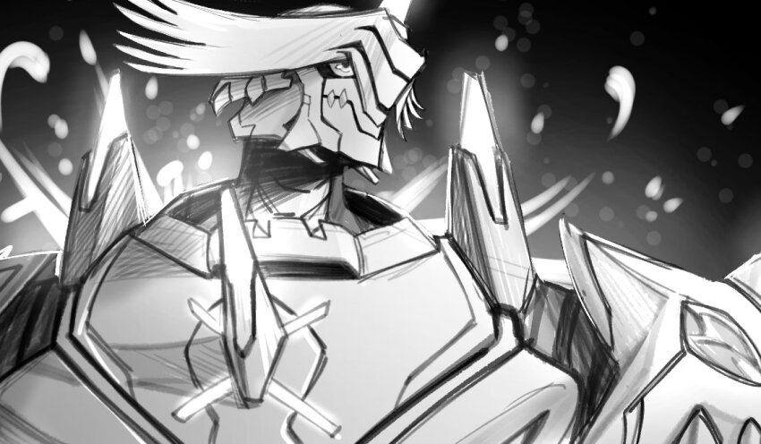 armor, arzergex, digimon, digimon_(creature), energy, horns, oridigi, original