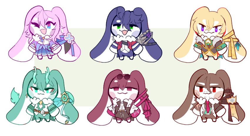 6+others, :3, ahoge, antlers, aventurine_(honkai:_star_rail), aventurine_(honkai:_star_rail)_(cosplay), beard_stubble, black_jacket