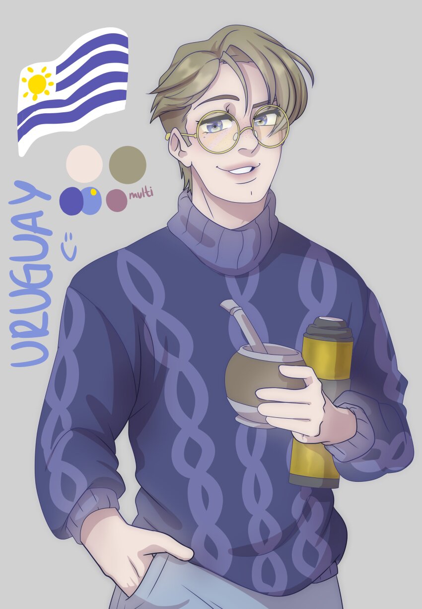 1boy, absurdres, axis_powers_hetalia, highres, tagme, uruguay_(hetalia)