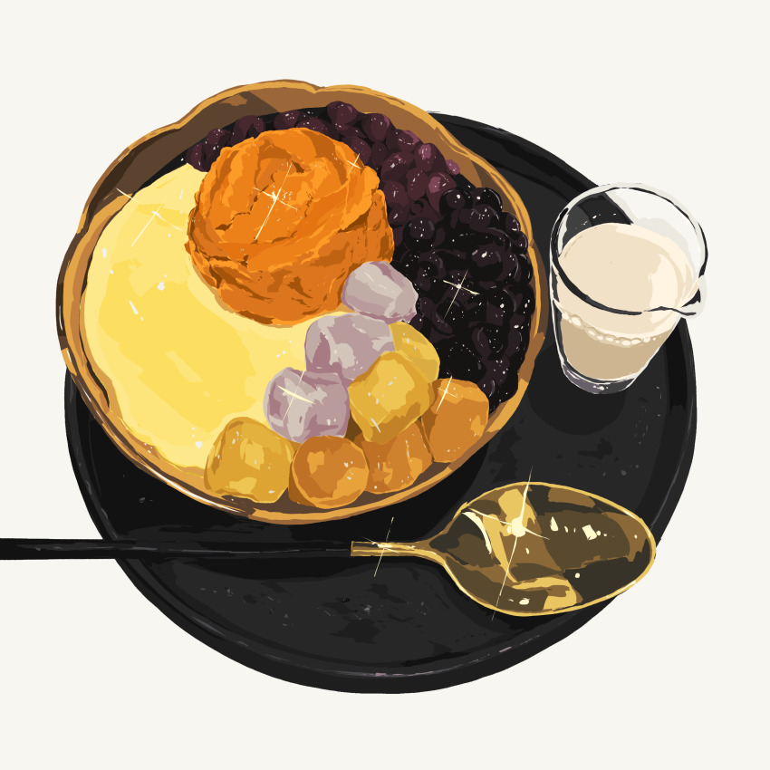 absurdres, berry, cup, food, food_focus, fruit, highres, ice_cream