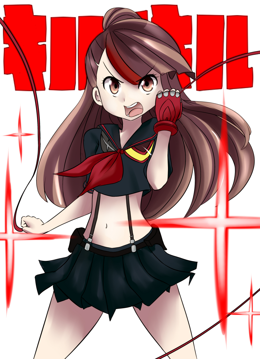 1girl, 1other, absurdres, angry, asymmetrical_bangs, brown_hair, company_connection, cosplay