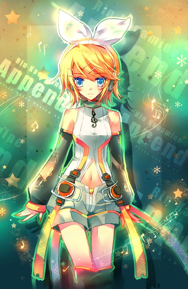 1girl, aqua_eyes, bad_id, bad_pixiv_id, blonde_hair, character_name, detached_sleeves, female_focus
