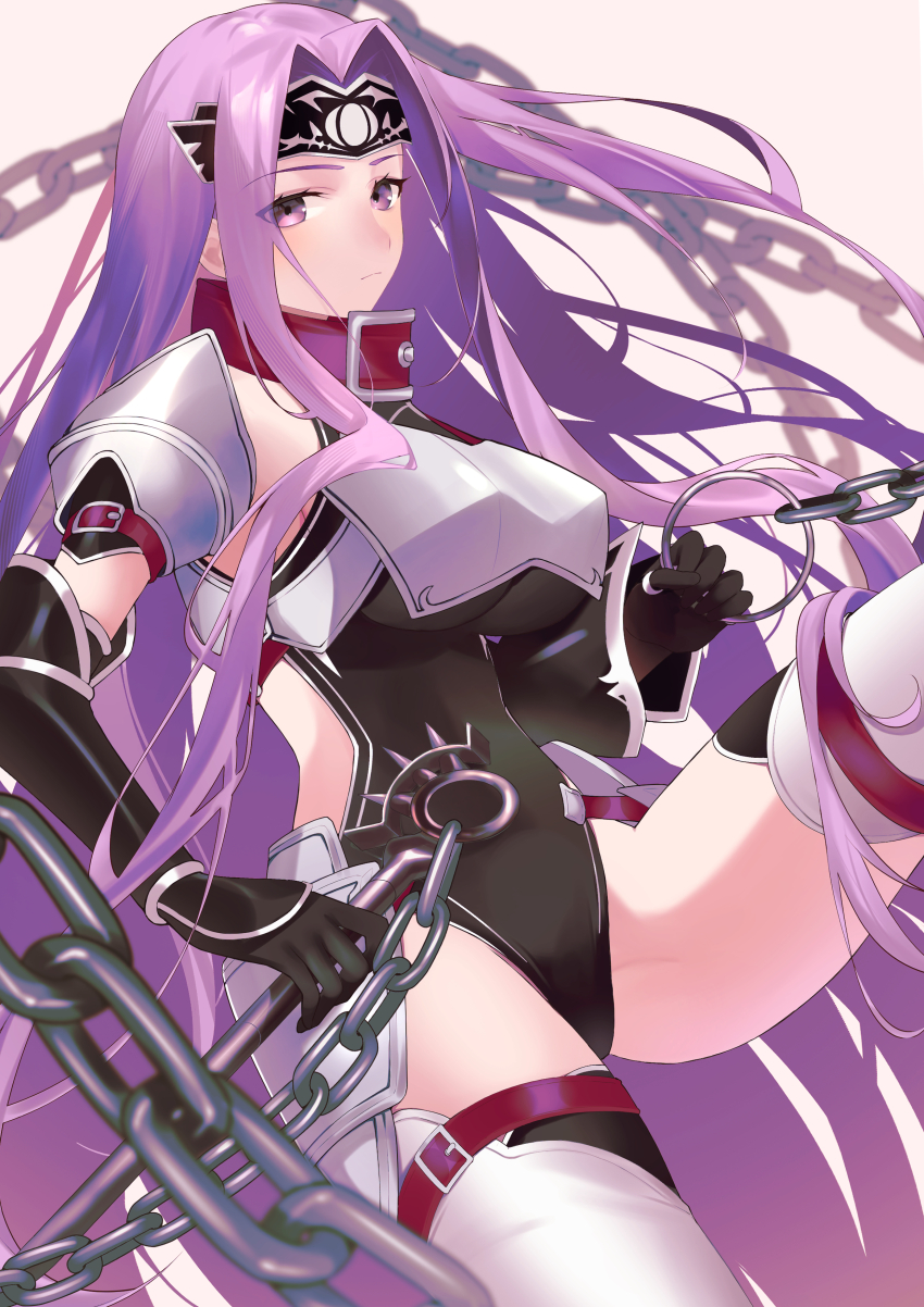 1girl, absurdres, aged_up, akaneko016, animal_collar, armor, armored_leotard, backless_leotard