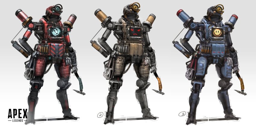 absurdres, apex_legends, blue_eyes, cable, commentary, concept_art, copyright_name, english_commentary