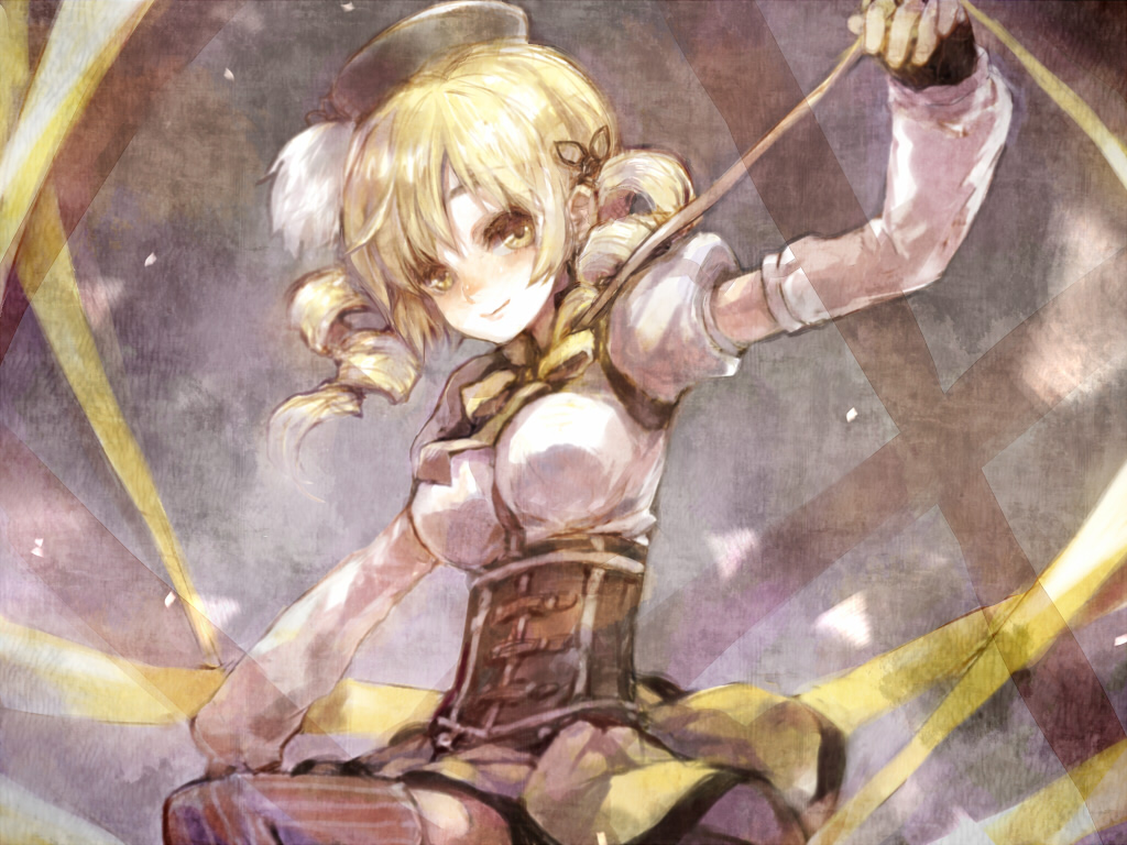 ameiro, blonde_hair, mahou_shoujo_madoka_magica, tomoe_mami