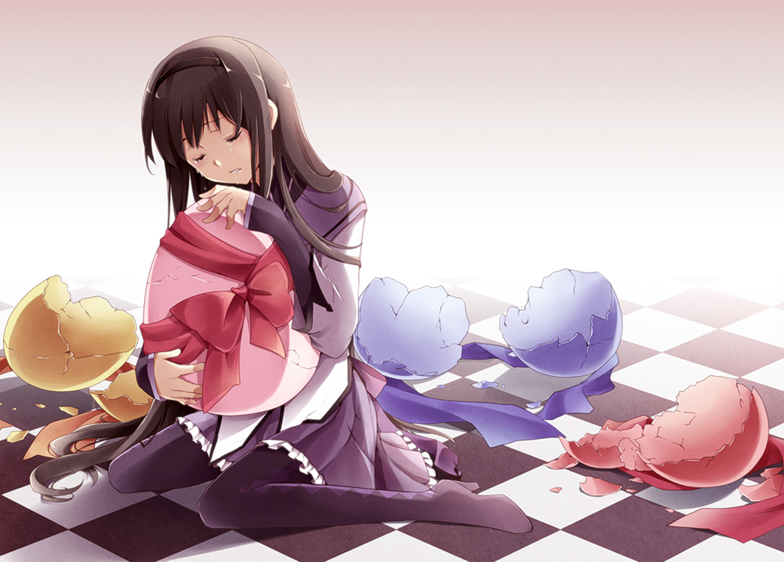 akemi_homura, mahou_shoujo_madoka_magica, sun_trial