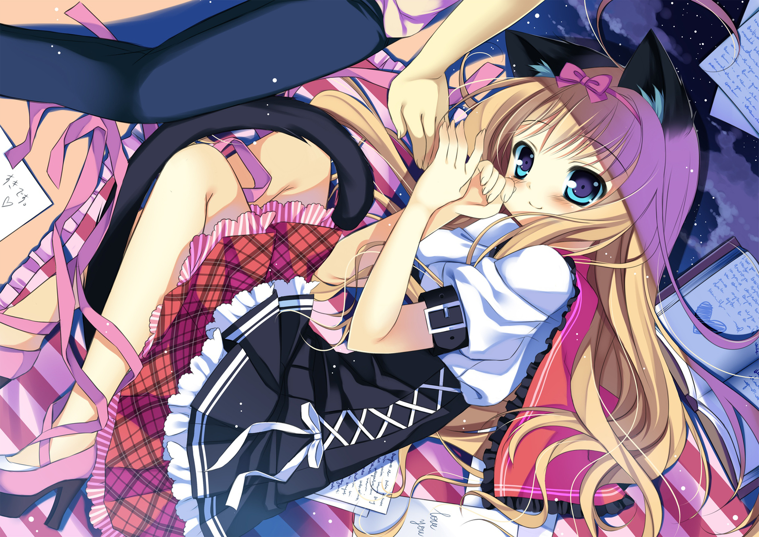 animal_ears, catgirl, masushita_ito, original, tail