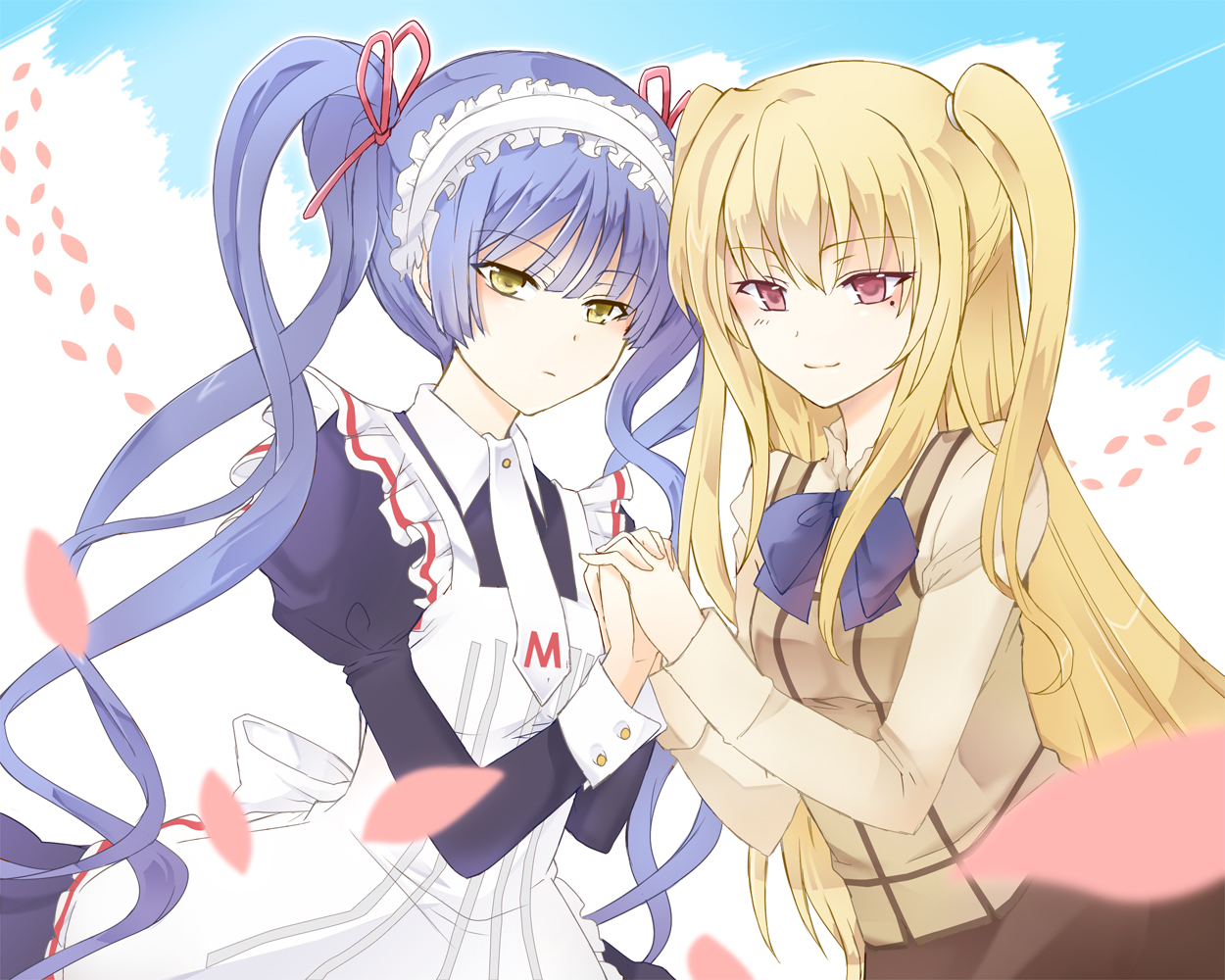 male, maria_holic, otoko_no_ko, shidou_mariya, shinouji_matsurika