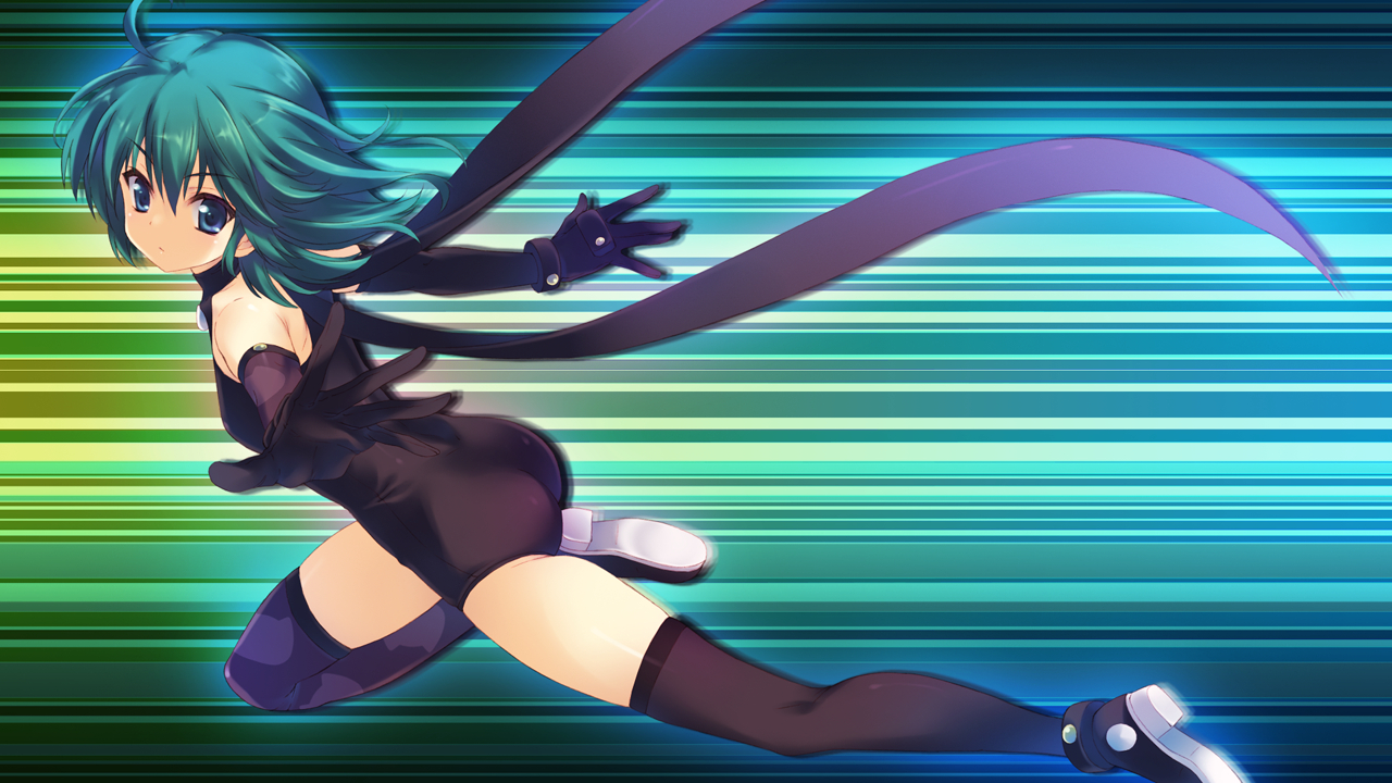 all_male, elbow_gloves, game_cg, gloves, green_hair, hoshi_no_ouji-kun, male, otoko_no_ko