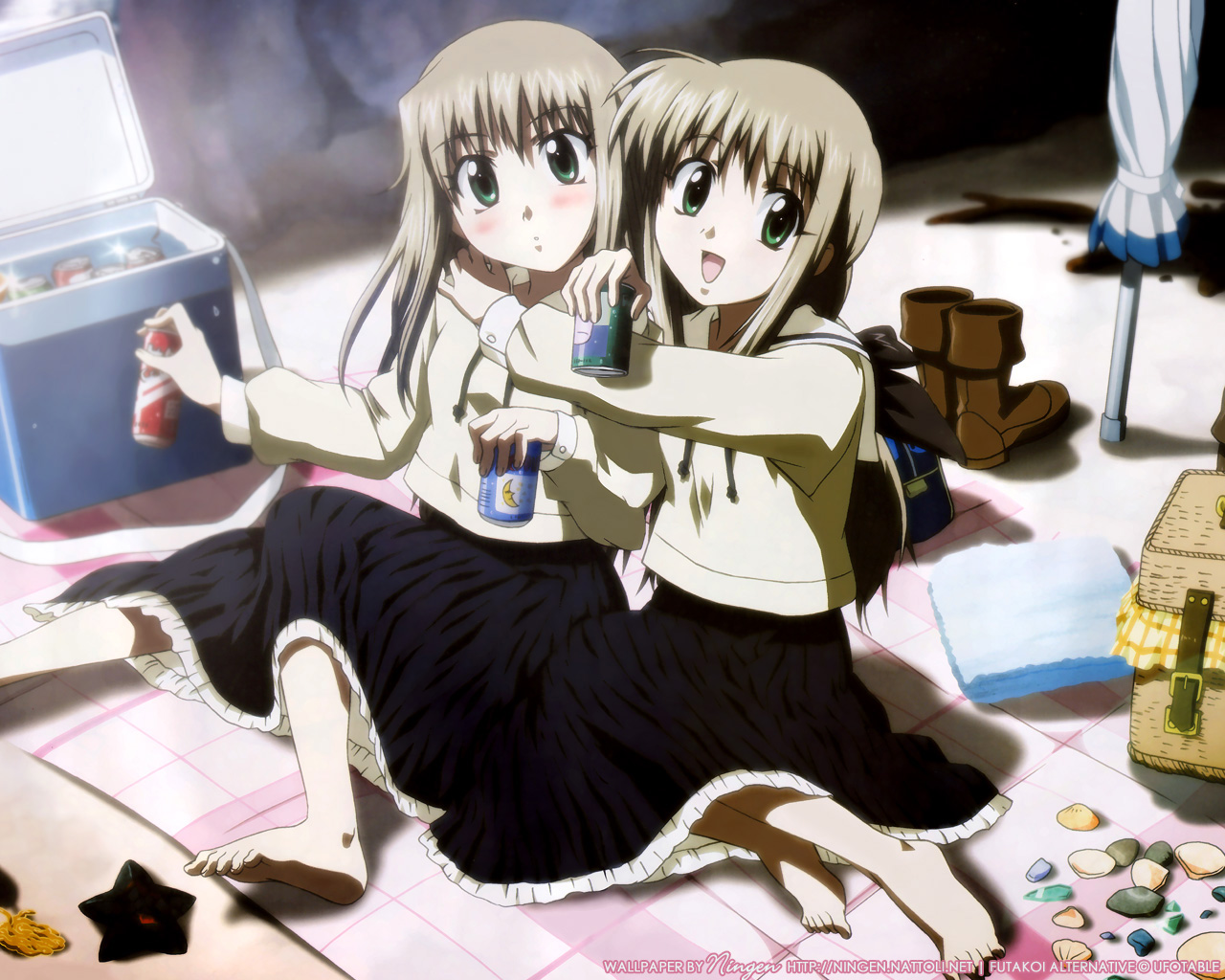 futakoi_alternative, shirogane_sara, shirogane_souju, twins
